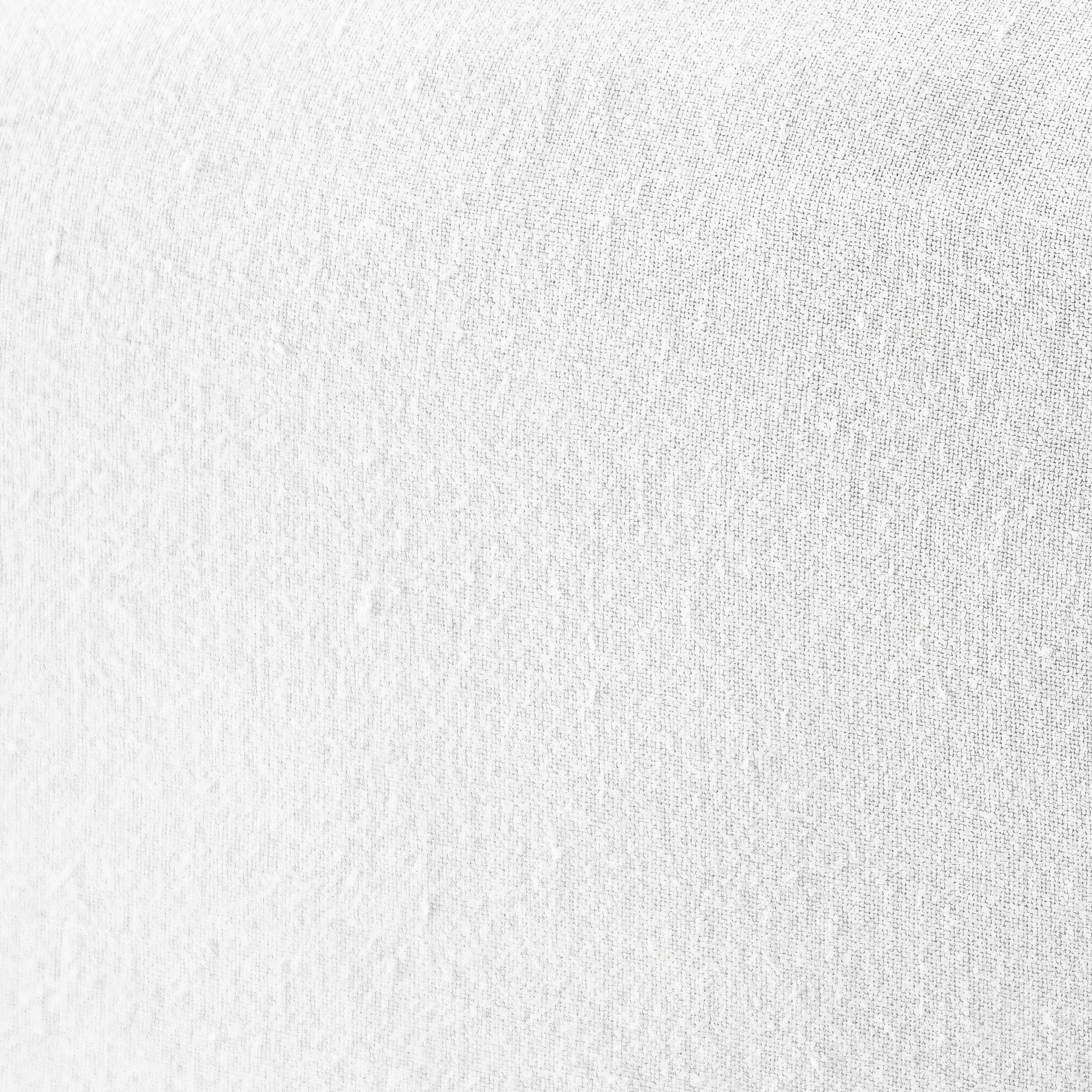 Mariana Linen Blend Flat Sheet - Cloud White