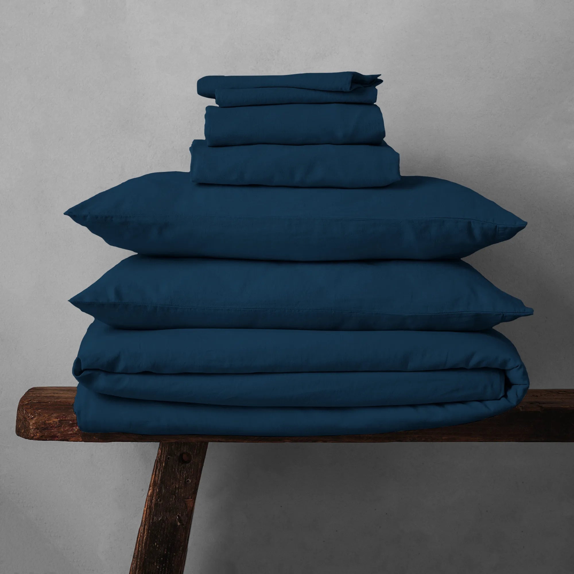 Mariana Linen Blend Bundle - Midnight Blue