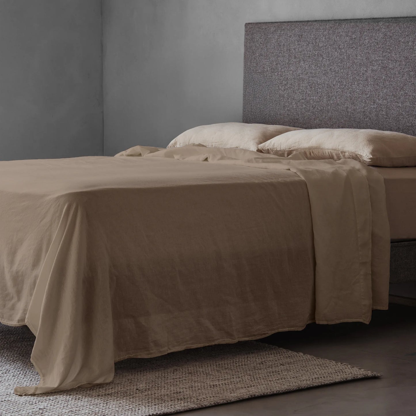 Mariana Linen Blend Sheet Set - Latte