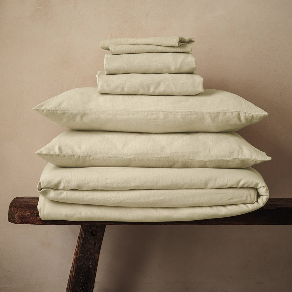 Mariana Linen Blend Bundle - Buttermilk
