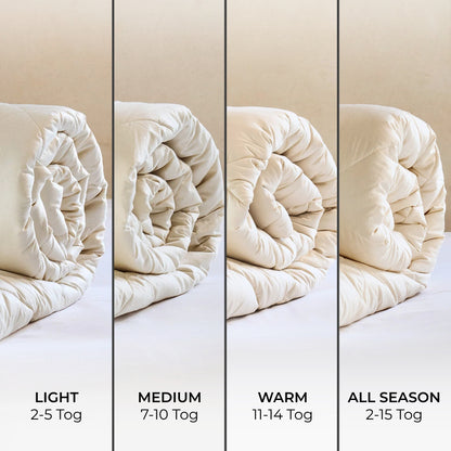 Organic Washable Bedding Bundle - Light