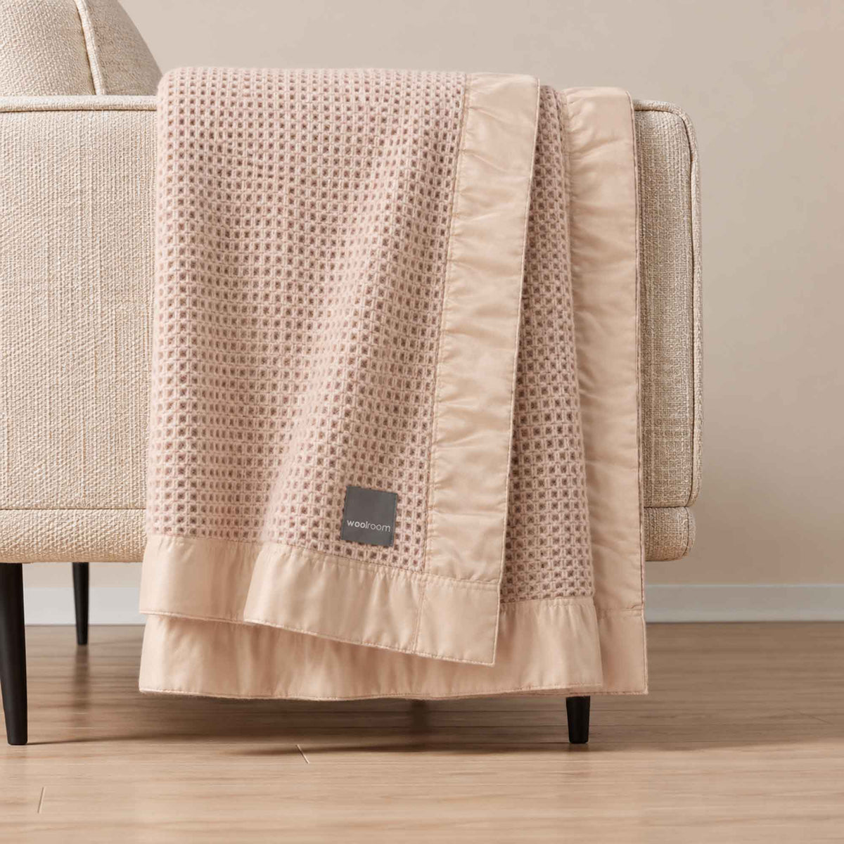 Ribblesdale Cellular Wool Bed Blanket