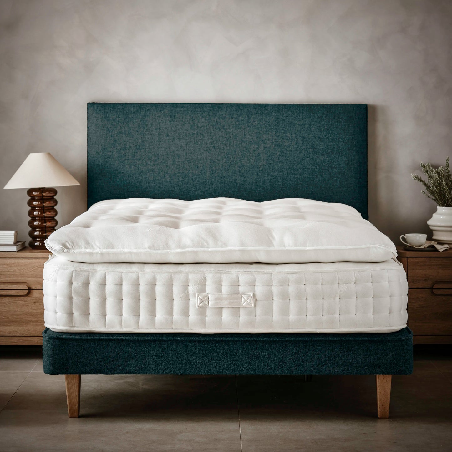 Ryeland Thick Wool Mattress Topper