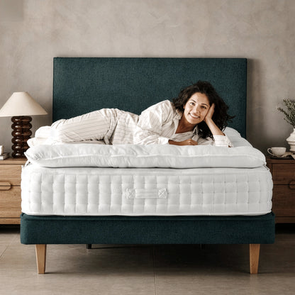 Ryeland Thick Wool Mattress Topper