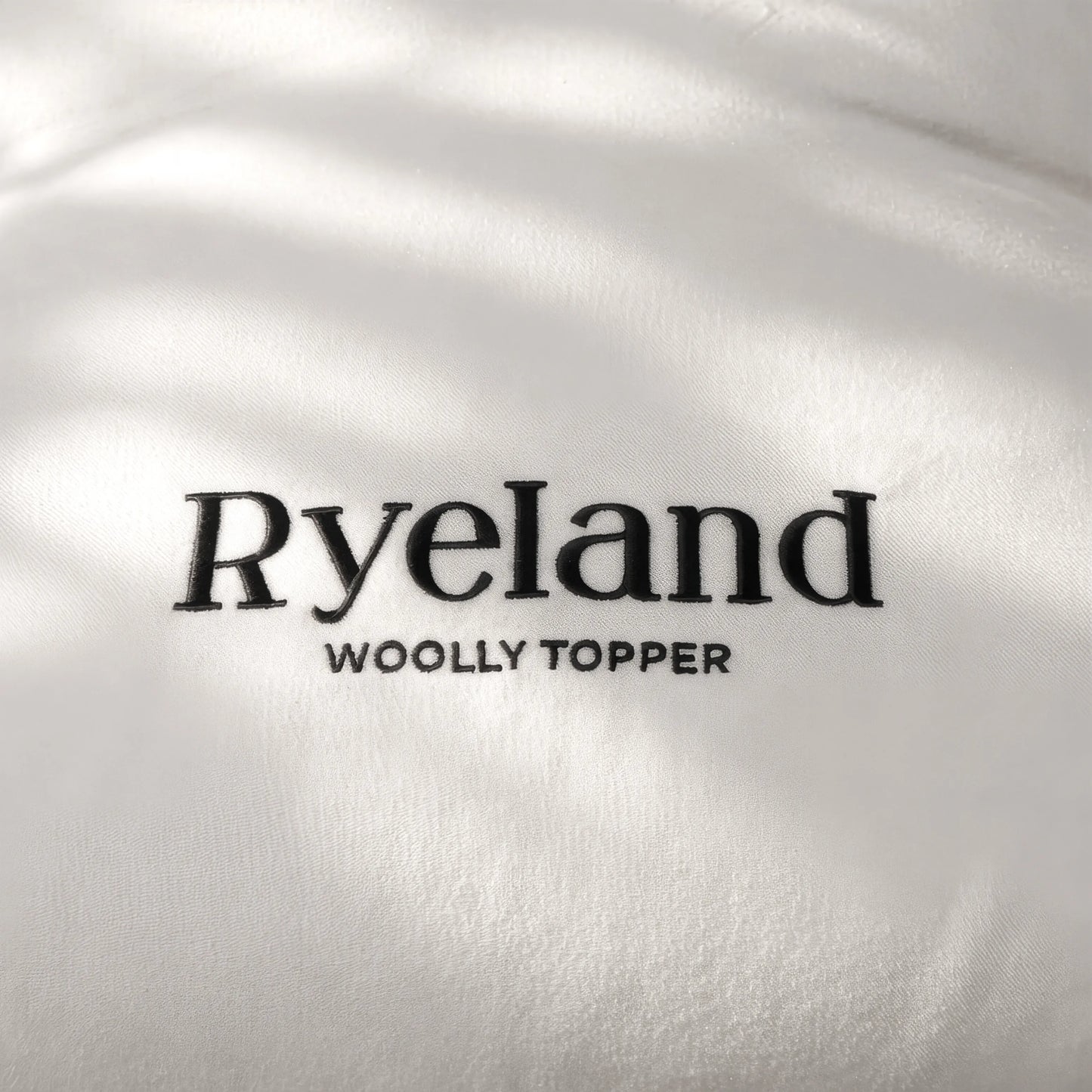 Ryeland Thick Wool Mattress Topper