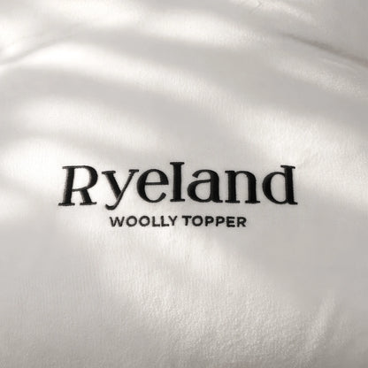 Ryeland Thick Wool Mattress Topper