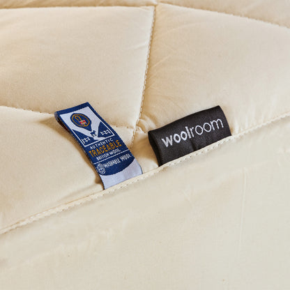 Deluxe Washable Wool Waterproof Mattress Protector