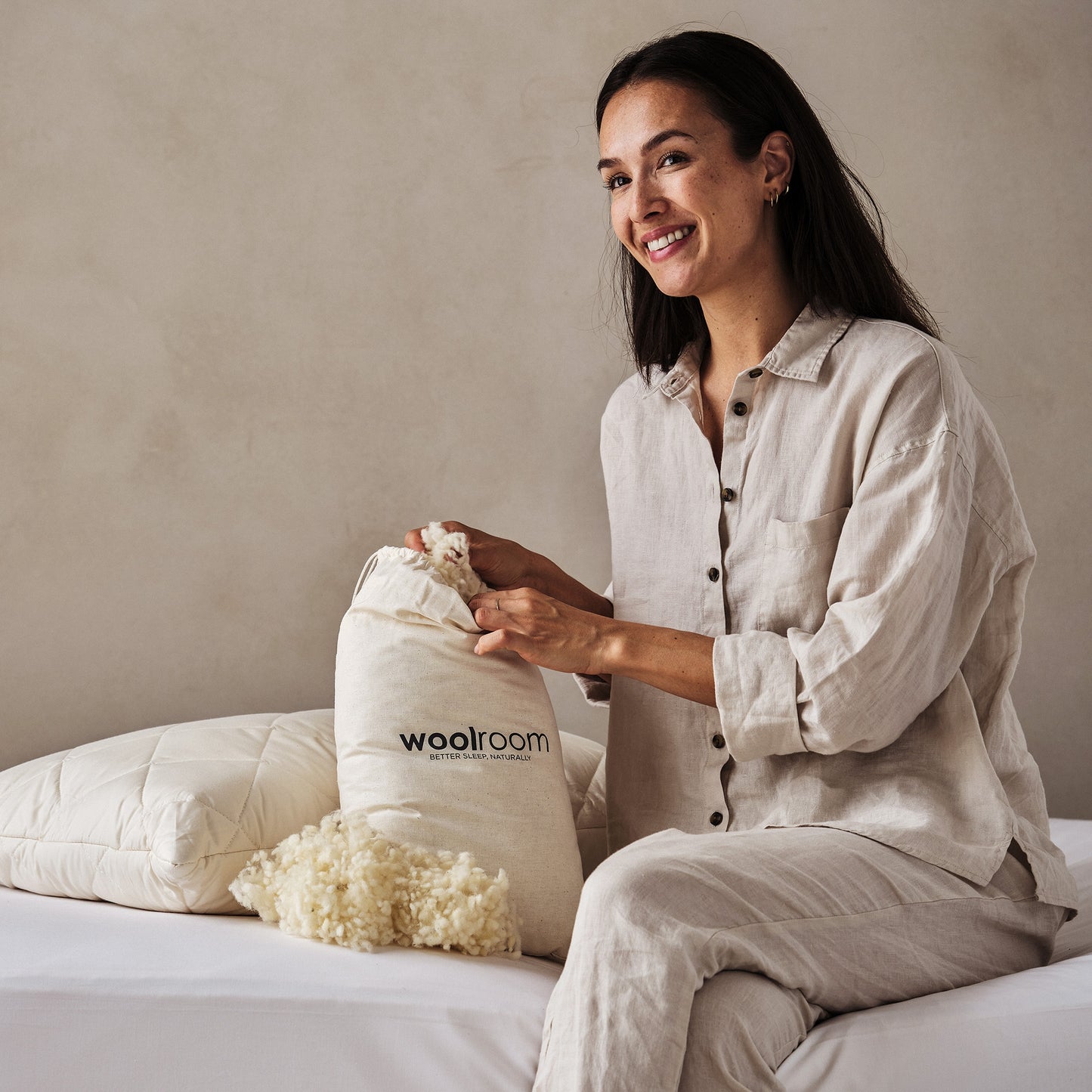 Extra Wool for Deluxe Pillows