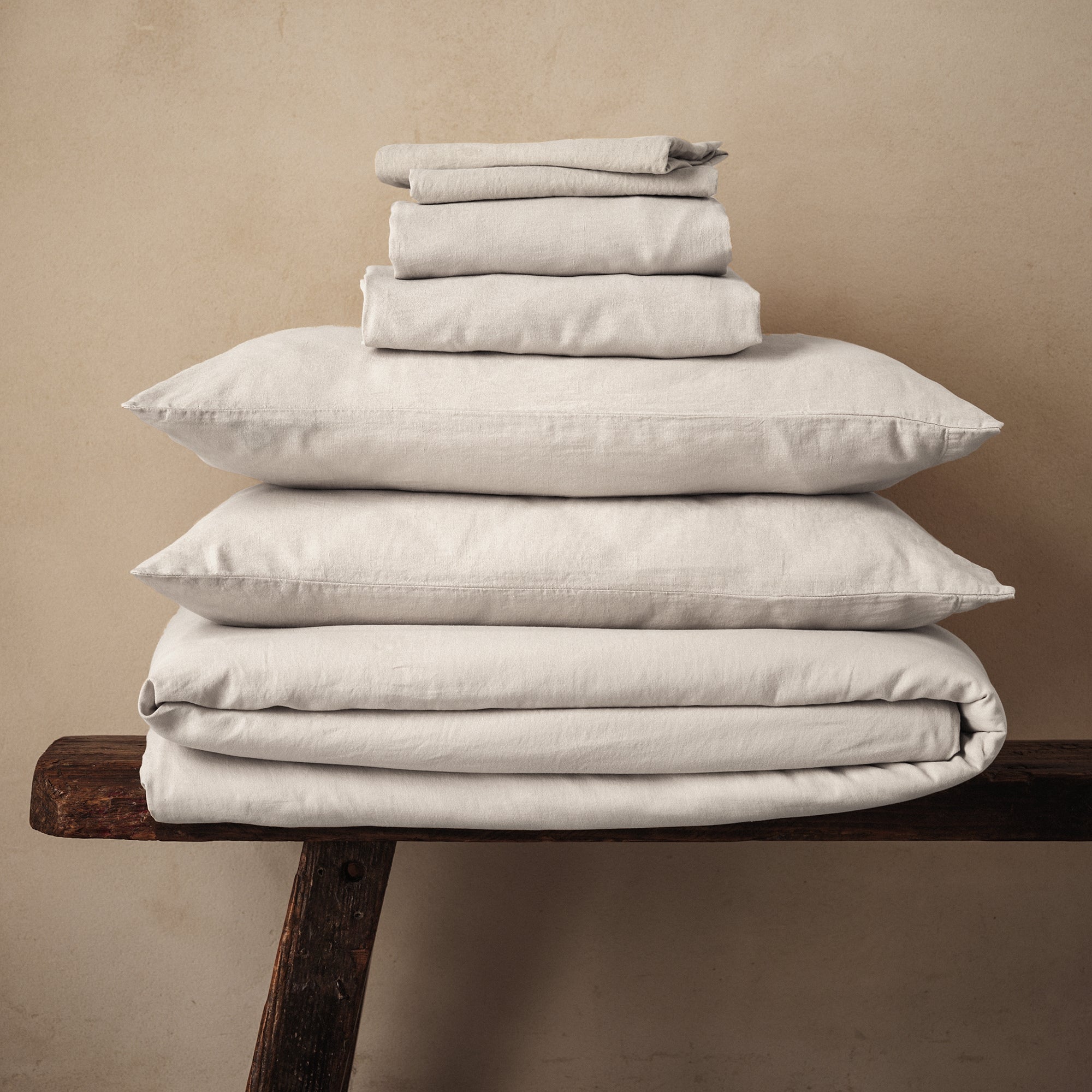 Mariana Linen Blend Bundle - Ivory