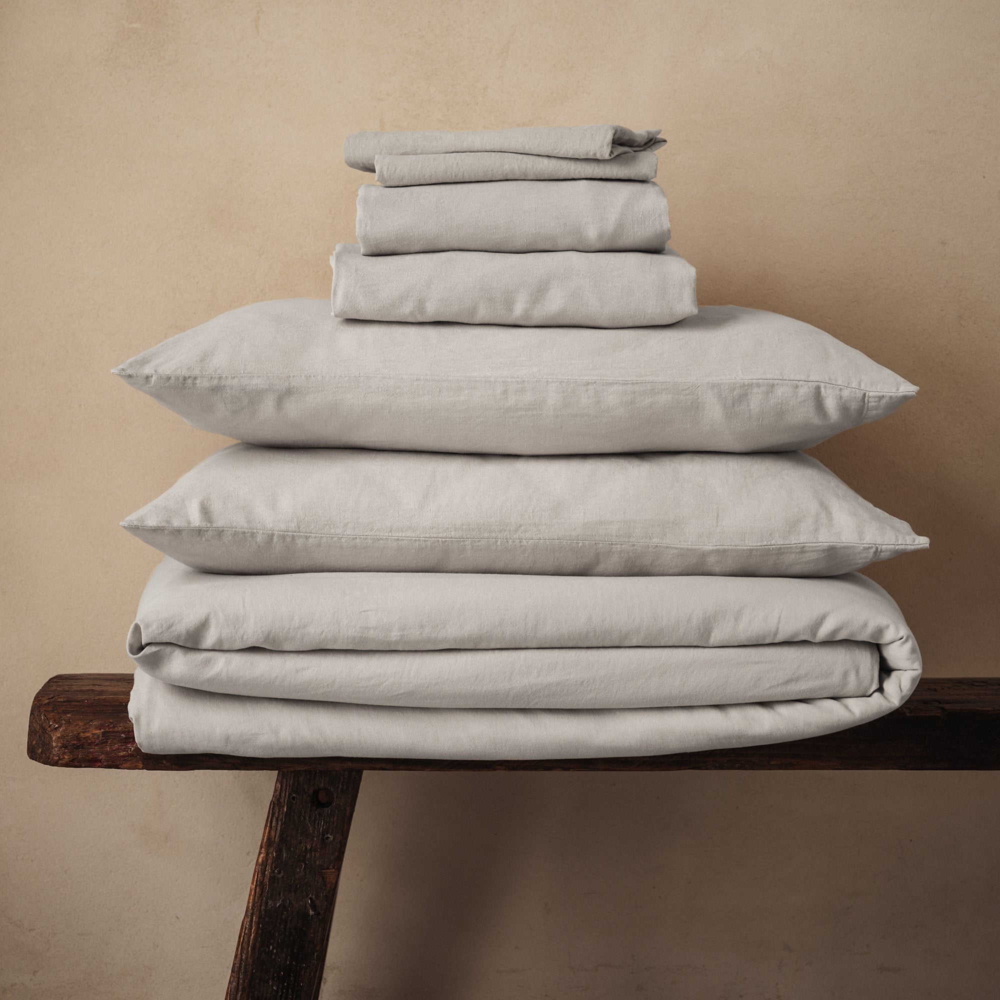 Mariana Linen Blend Bundle - Pebble
