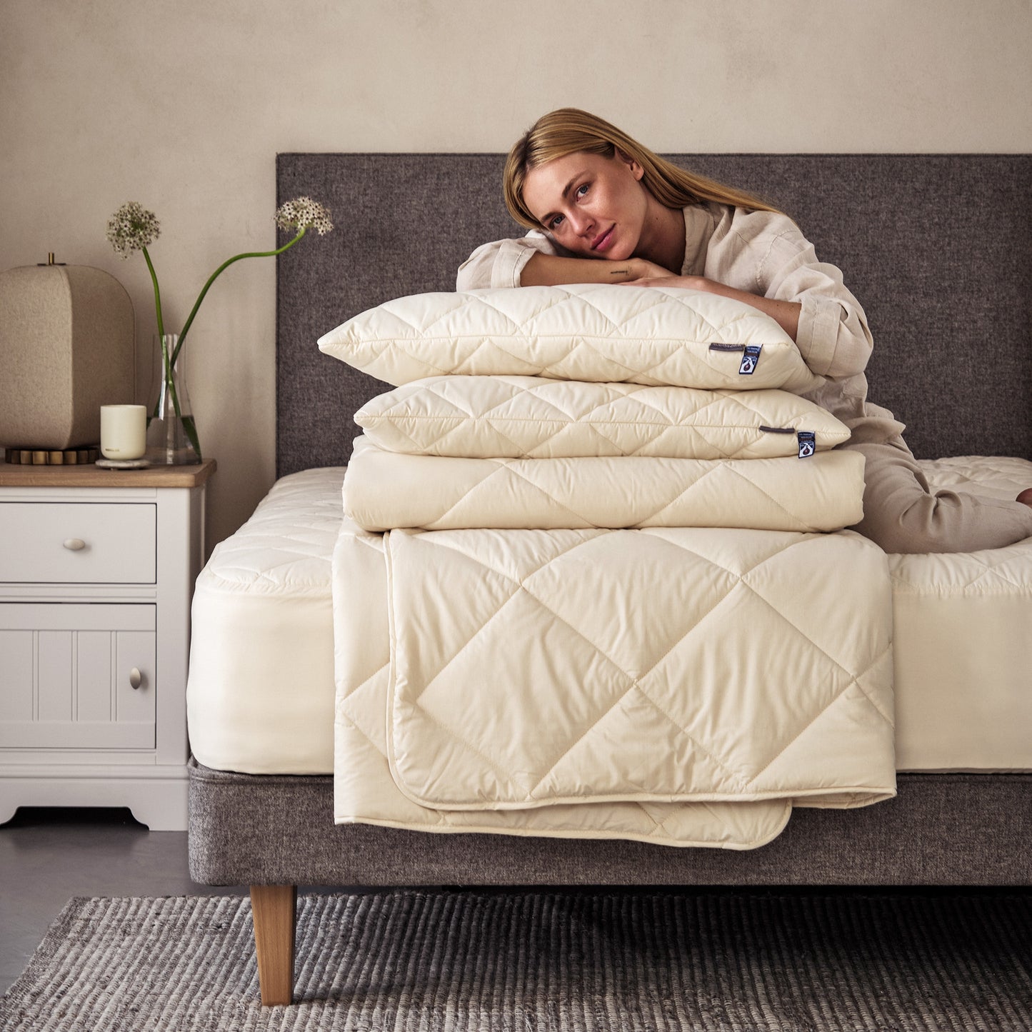Deluxe Washable Bedding Bundle - All Season