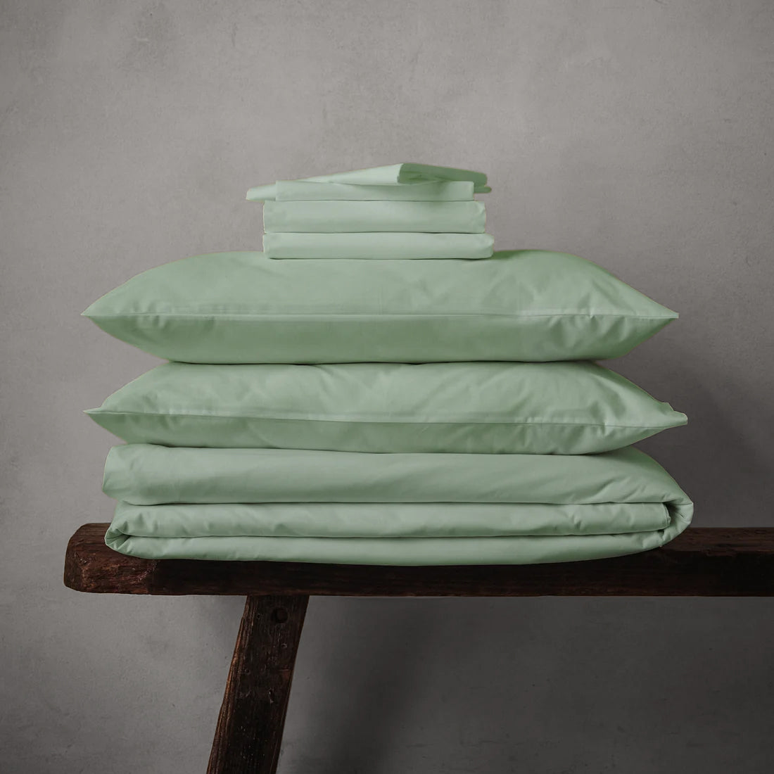 Arinta Organic Cotton Linen Bundle - Pistachio
