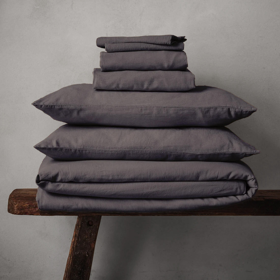 Mariana Linen Blend Bundle - Charcoal