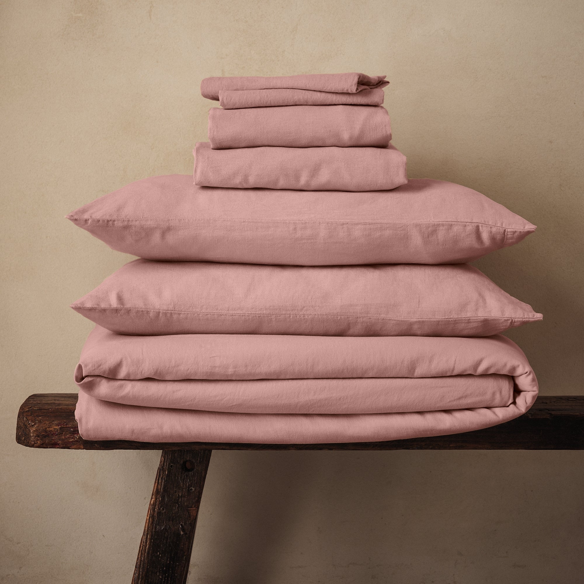 Mariana Linen Blend Bundle - Rose