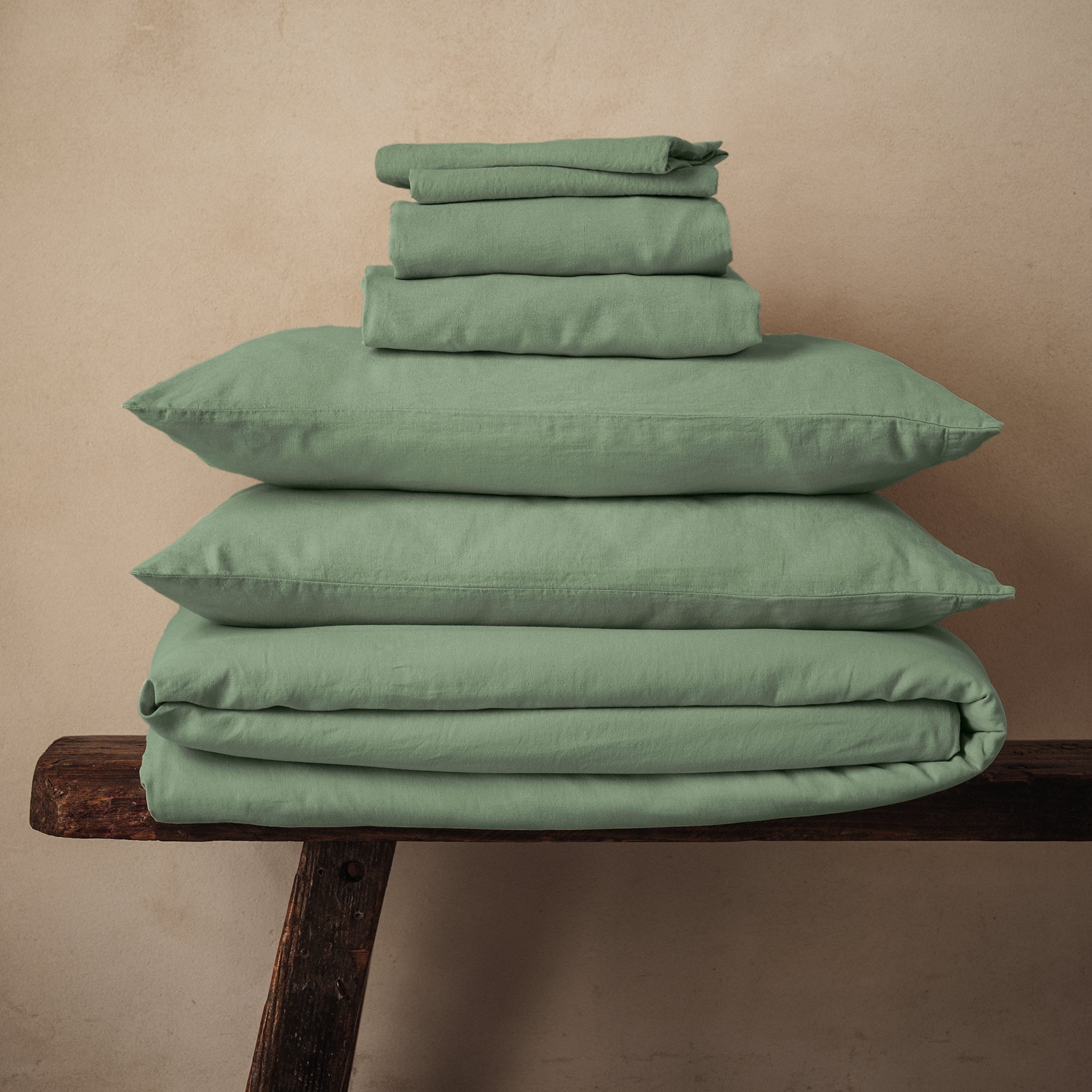 Mariana Linen Blend Bundle - Sage