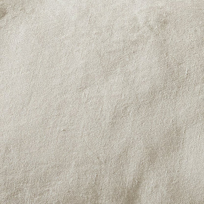 Woolroom Mariana Linen Blend Comforter Cover - Pebble – crafted from natural materials for comfort