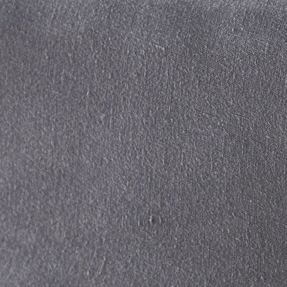 Mariana Linen Blend Fitted Sheet - Charcoal from Woolroom – natural linen for better sleep