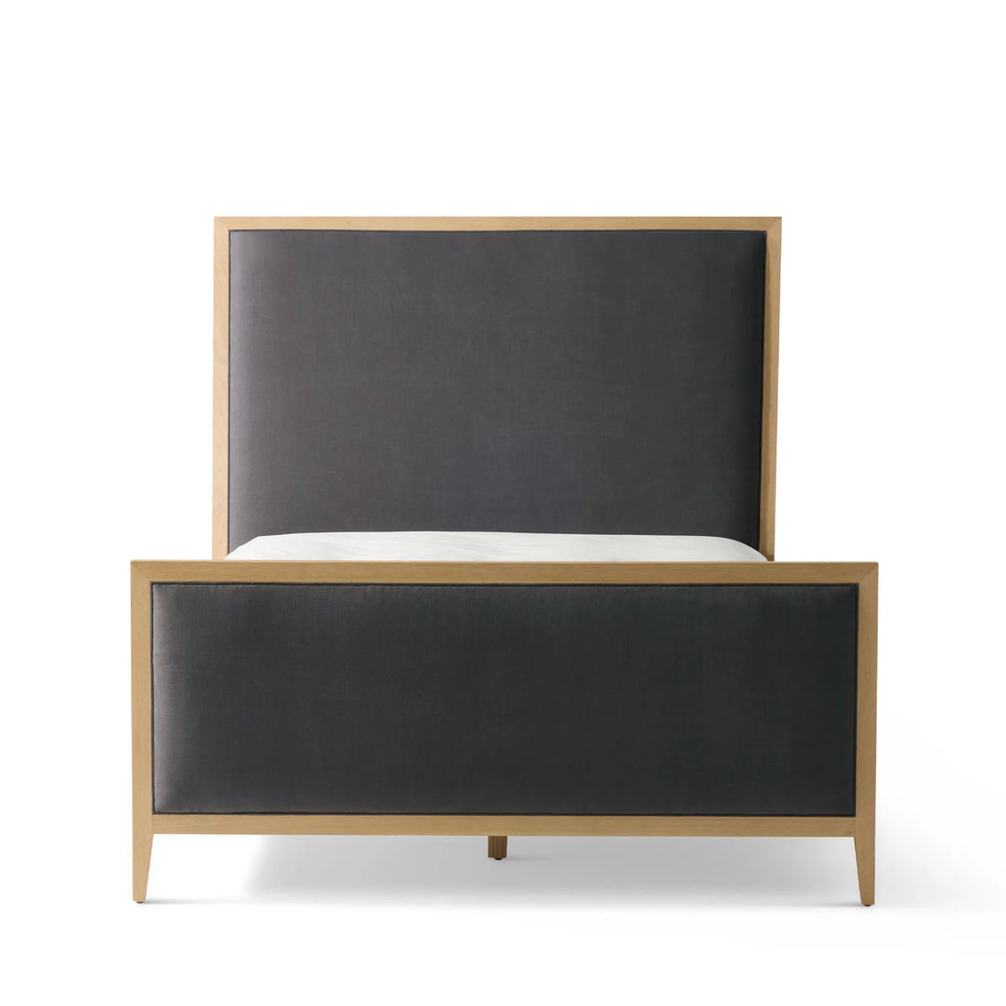 Victoria Upholstered Bed Frame - High Headboard - High Footboard