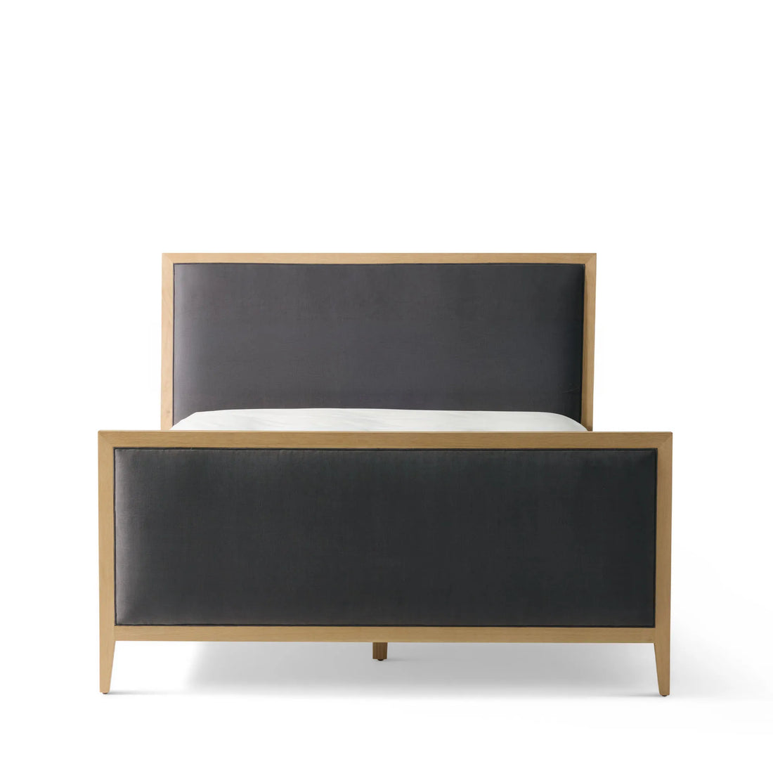 Victoria Upholstered Bed Frame - Standard Headboard - High Footboard