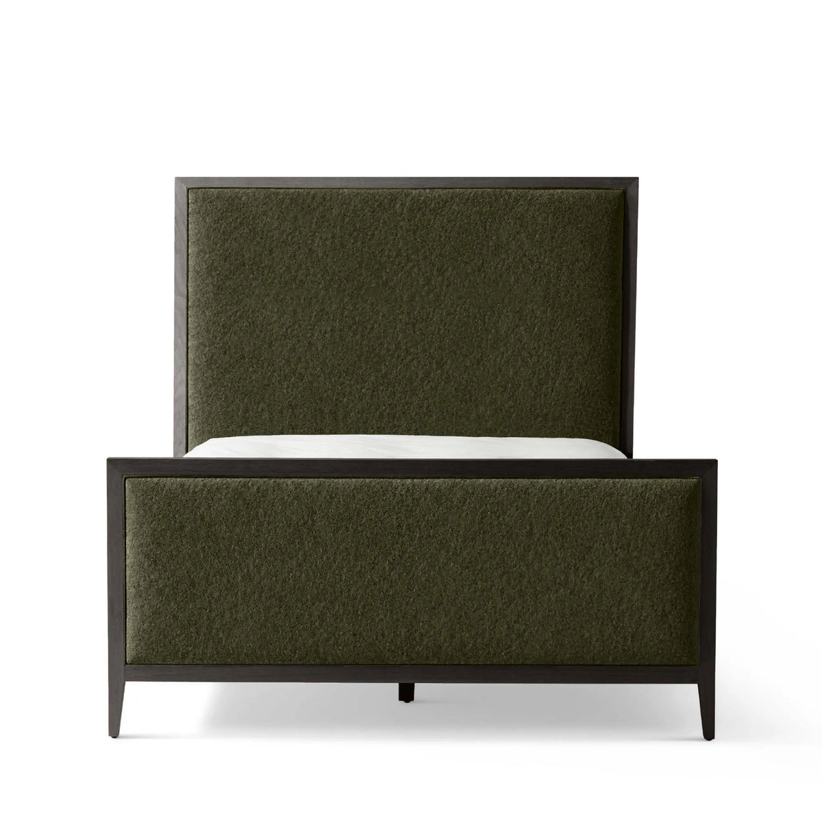 Victoria Upholstered Bed Frame - High Headboard - High Footboard