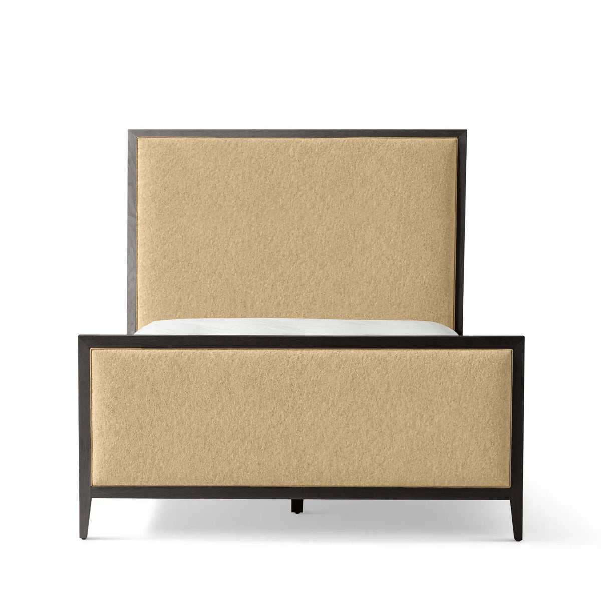 Victoria Upholstered Bed Frame - High Headboard - High Footboard