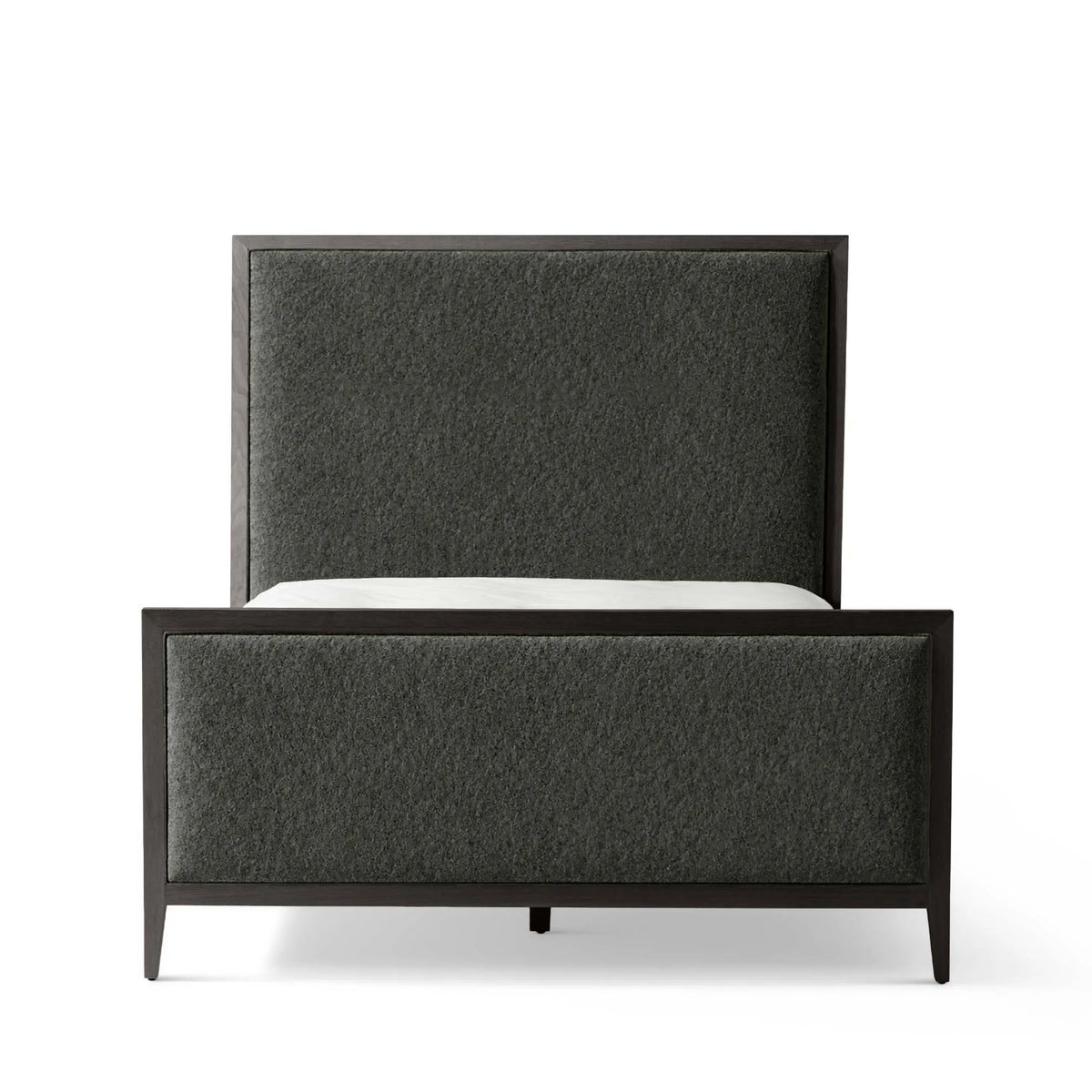 Victoria Upholstered Bed Frame - High Headboard - High Footboard