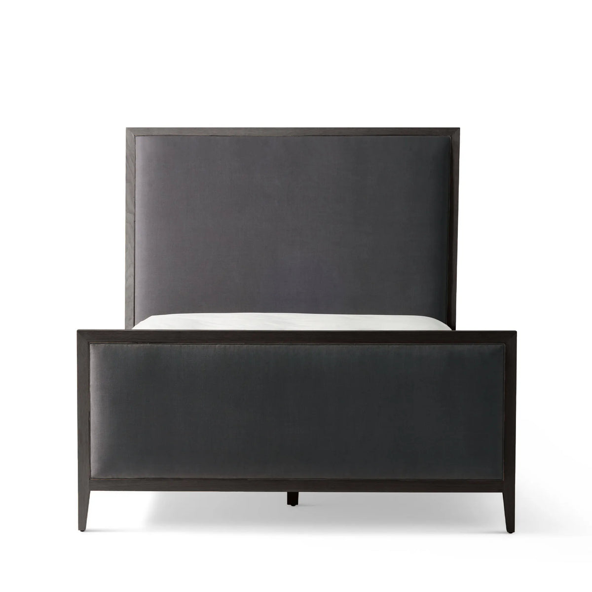 Victoria Upholstered Bed Frame - High Headboard - High Footboard