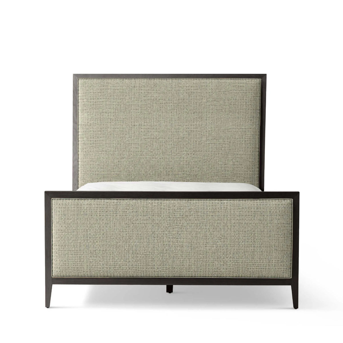 Victoria Upholstered Bed Frame - High Headboard - High Footboard