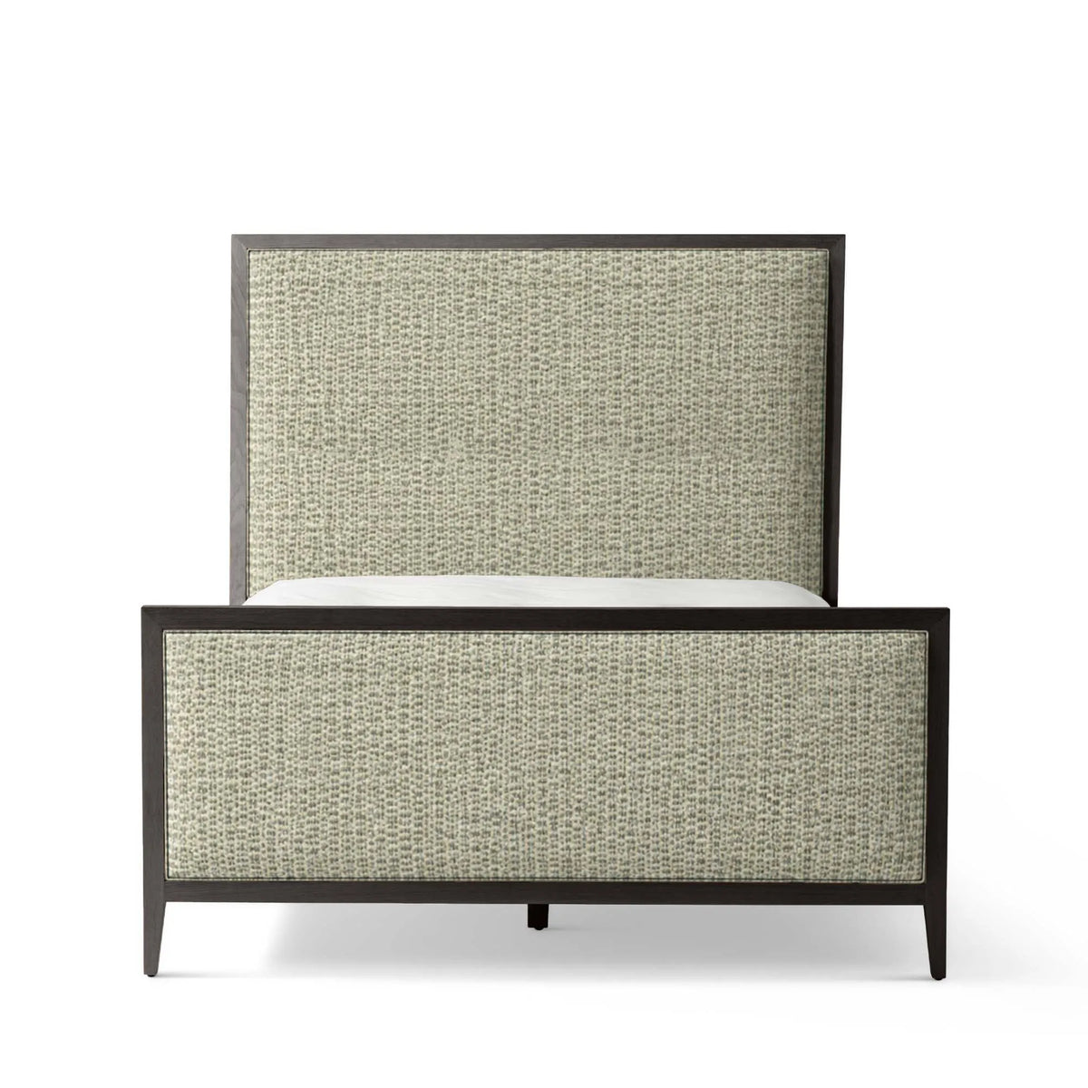 Victoria Upholstered Bed Frame - High Headboard - High Footboard