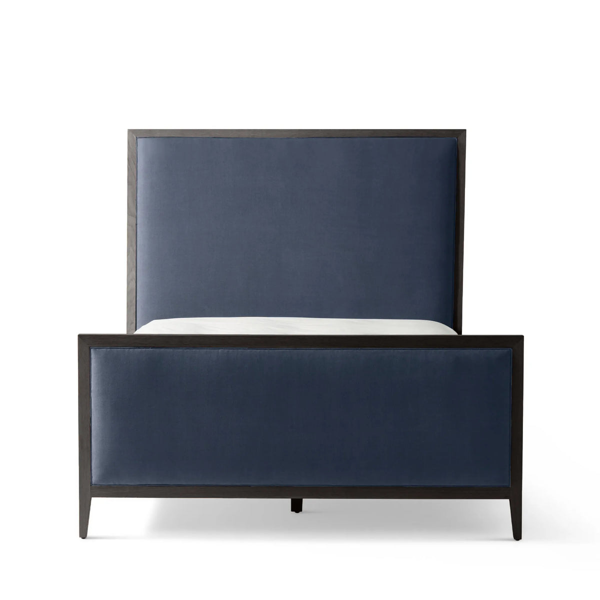 Victoria Upholstered Bed Frame - High Headboard - High Footboard
