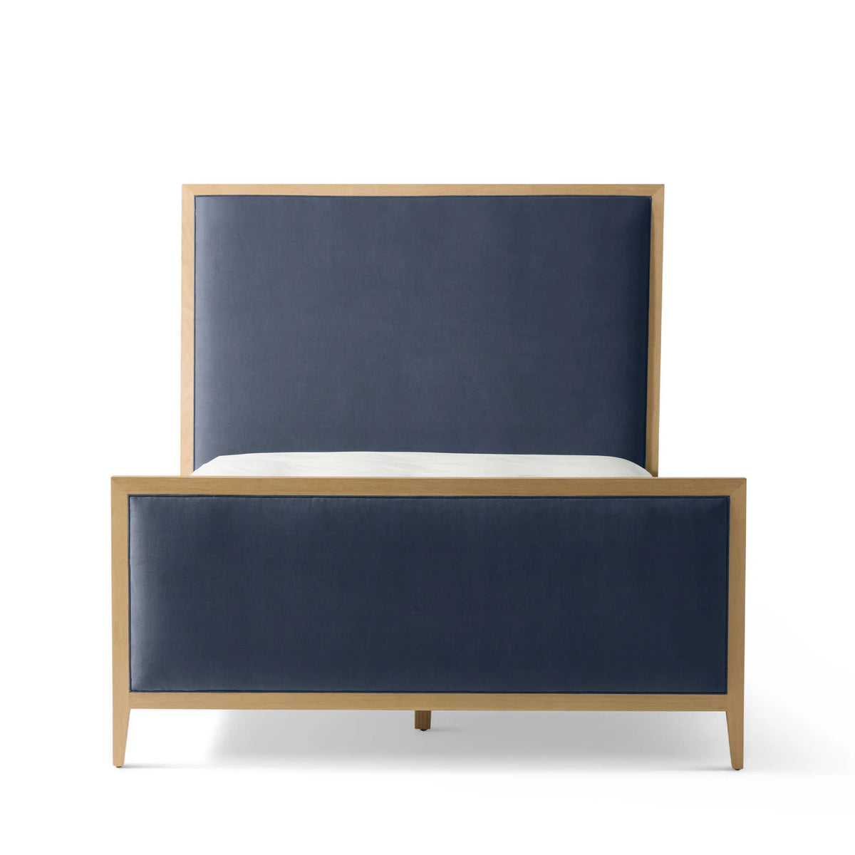 Victoria Upholstered Bed Frame - High Headboard - High Footboard