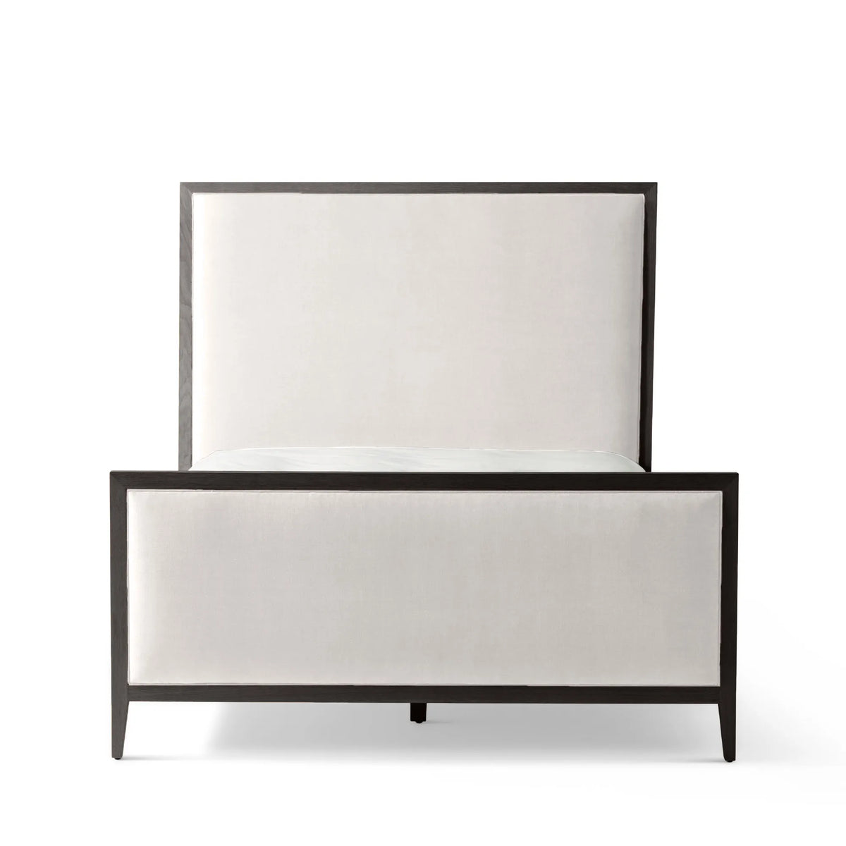Victoria Upholstered Bed Frame - High Headboard - High Footboard