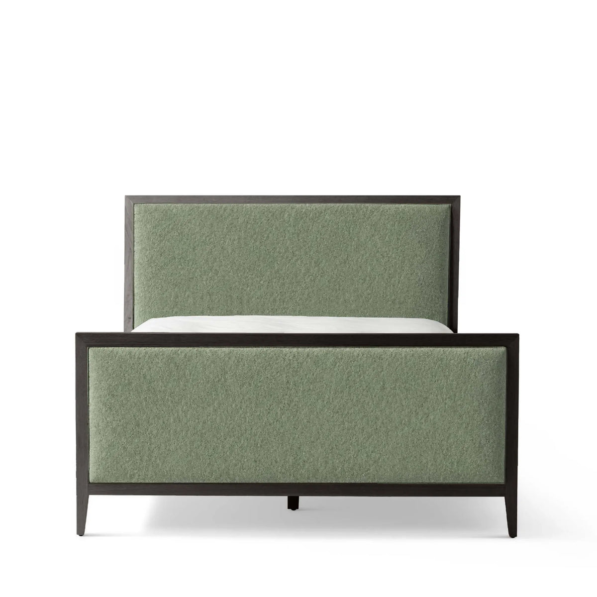 Victoria Upholstered Bed Frame - Standard Headboard - High Footboard
