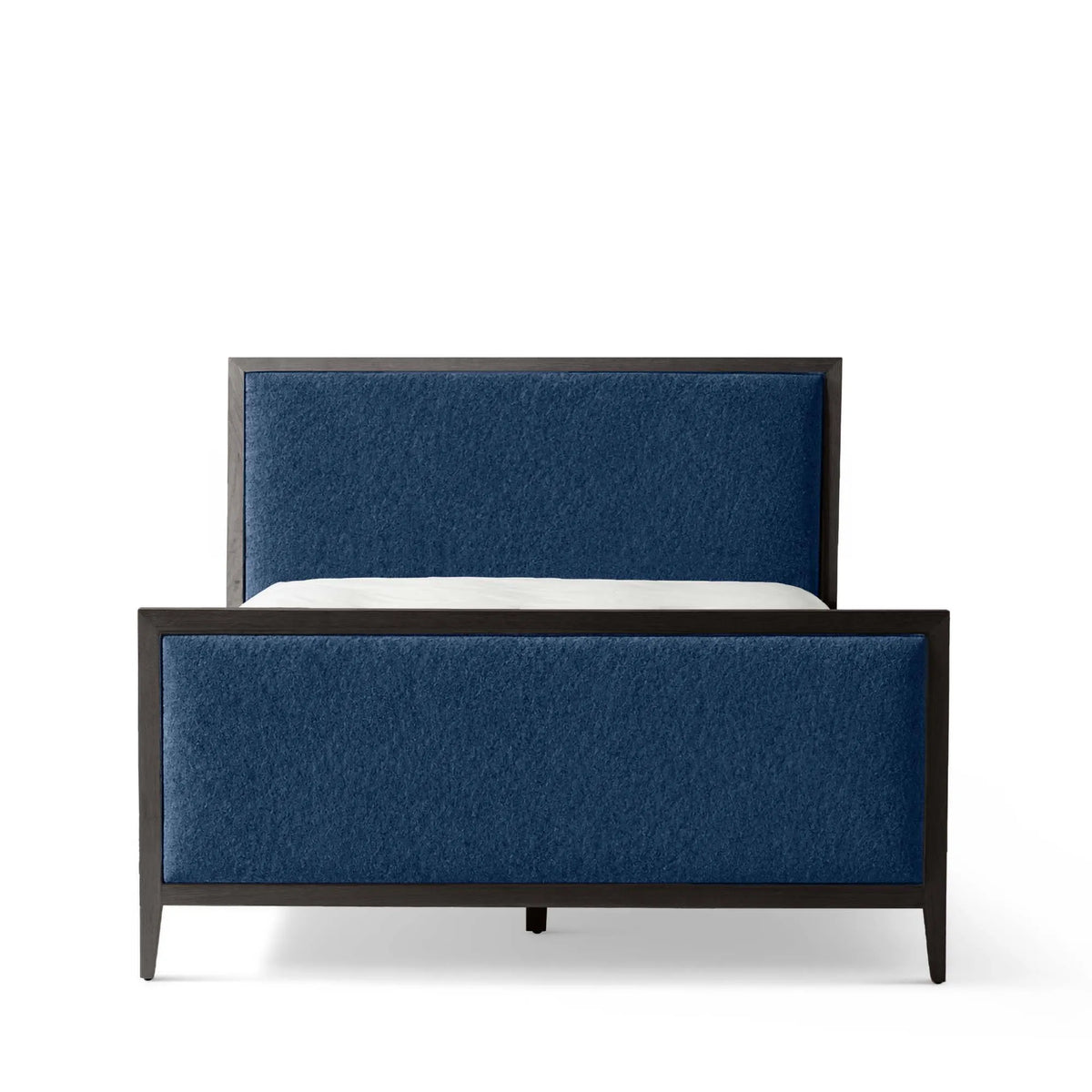 Victoria Upholstered Bed Frame - Standard Headboard - High Footboard