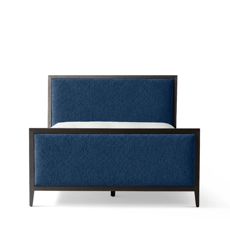 Victoria Upholstered Bed Frame - Standard Headboard - High Footboard