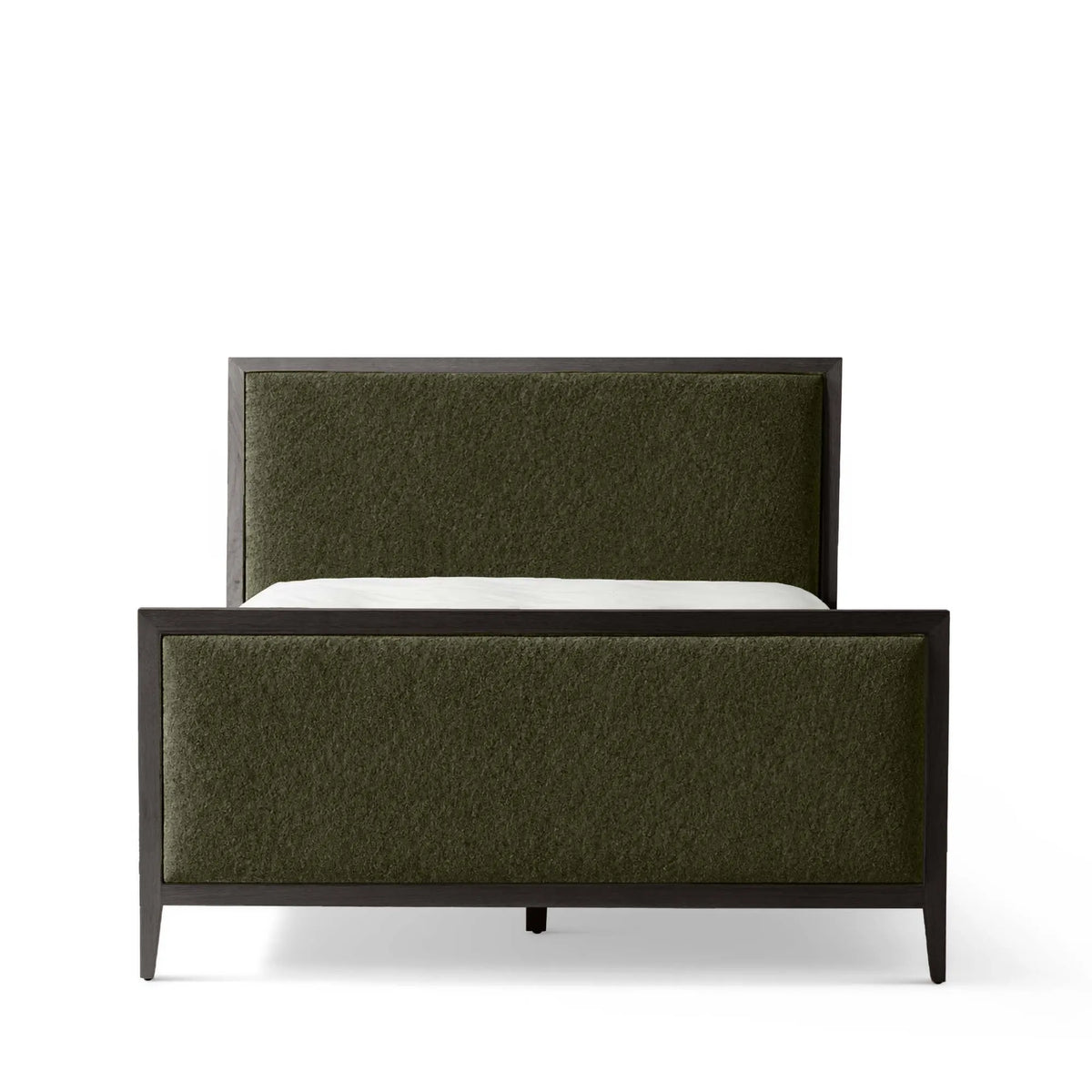 Victoria Upholstered Bed Frame - Standard Headboard - High Footboard