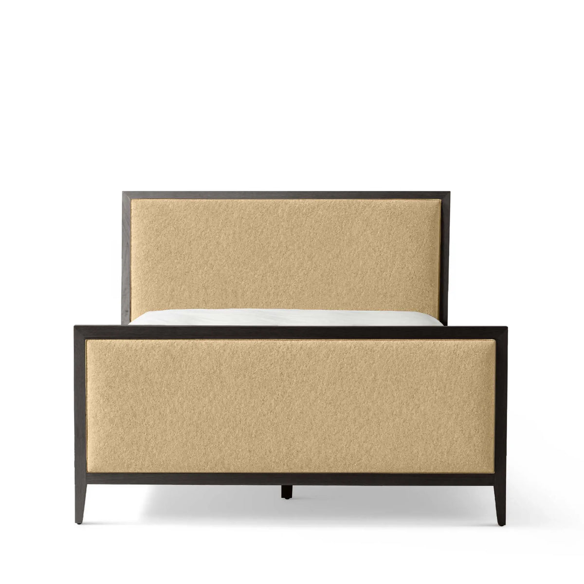 Victoria Upholstered Bed Frame - Standard Headboard - High Footboard