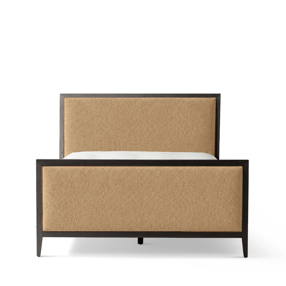 Victoria Upholstered Bed Frame - Standard Headboard - High Footboard