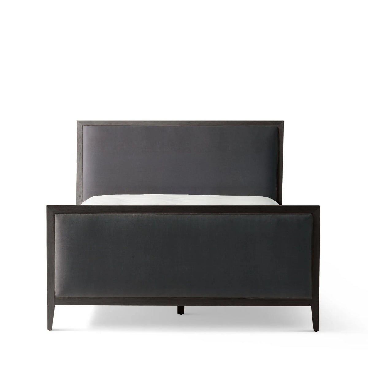 Victoria Upholstered Bed Frame - Standard Headboard - High Footboard
