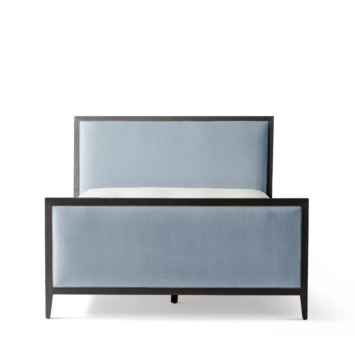 Victoria Upholstered Bed Frame - Standard Headboard - High Footboard