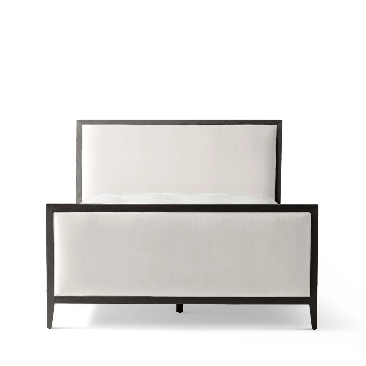 Victoria Upholstered Bed Frame - Standard Headboard - High Footboard