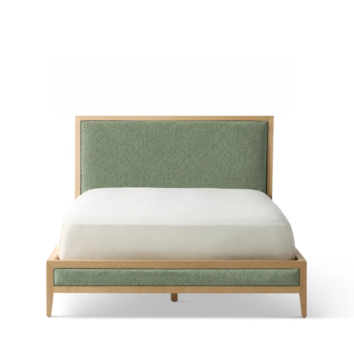 Victoria Upholstered Bed Frame - Standard Headboard - Standard Footboard