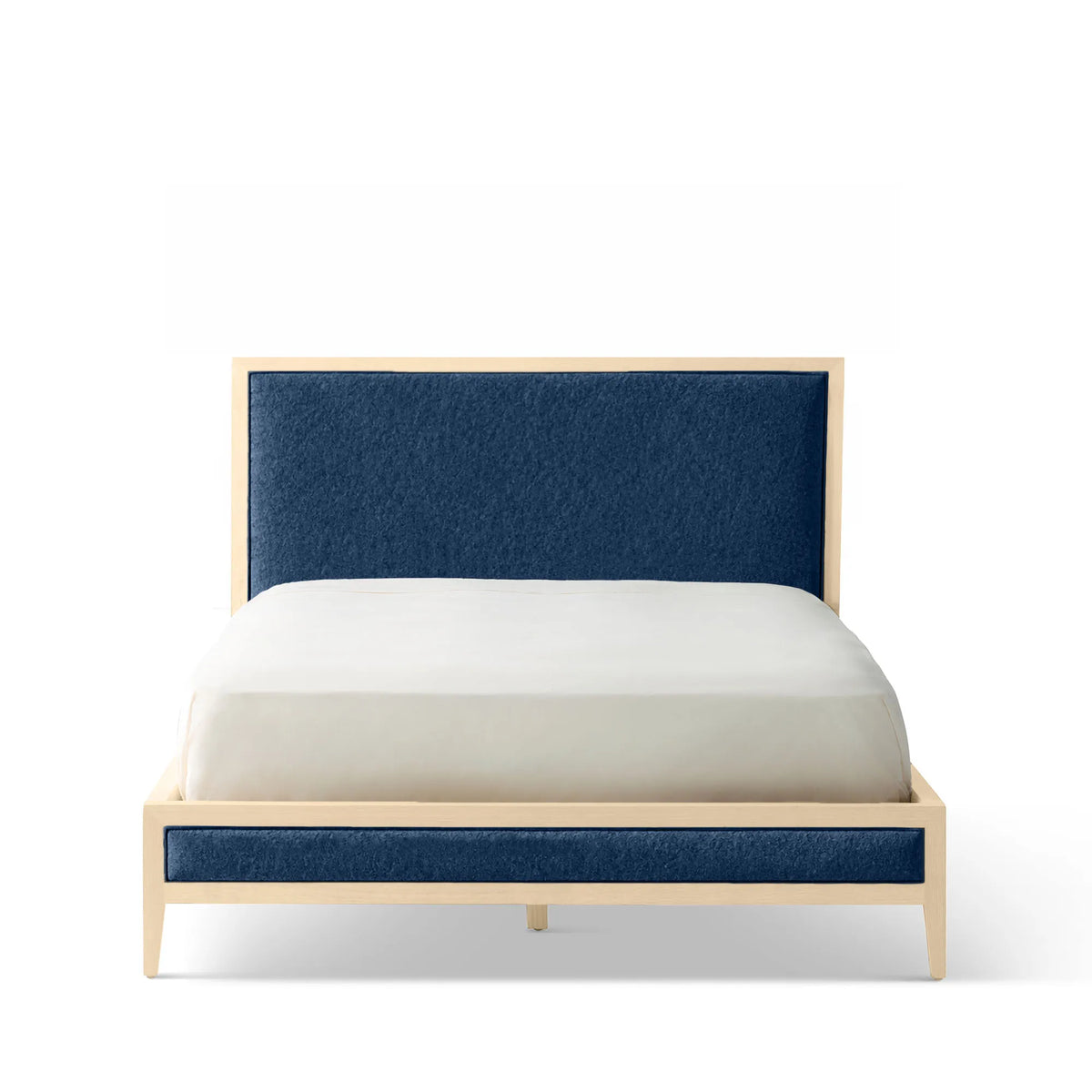 Victoria Upholstered Bed Frame - Standard Headboard - Standard Footboard