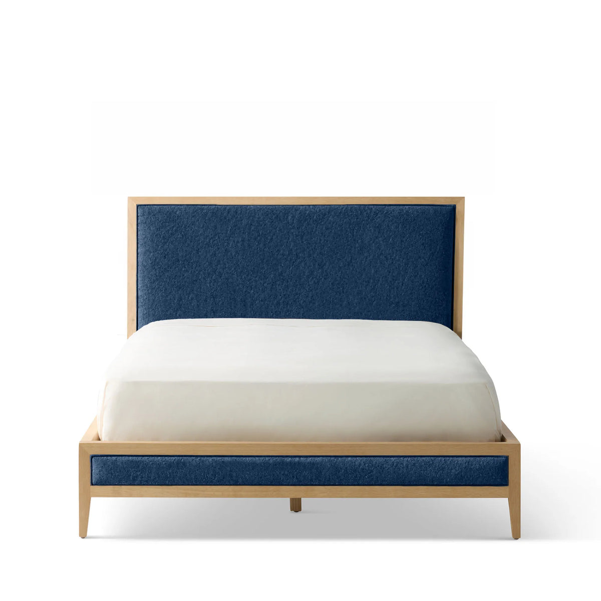 Victoria Upholstered Bed Frame - Standard Headboard - Standard Footboard