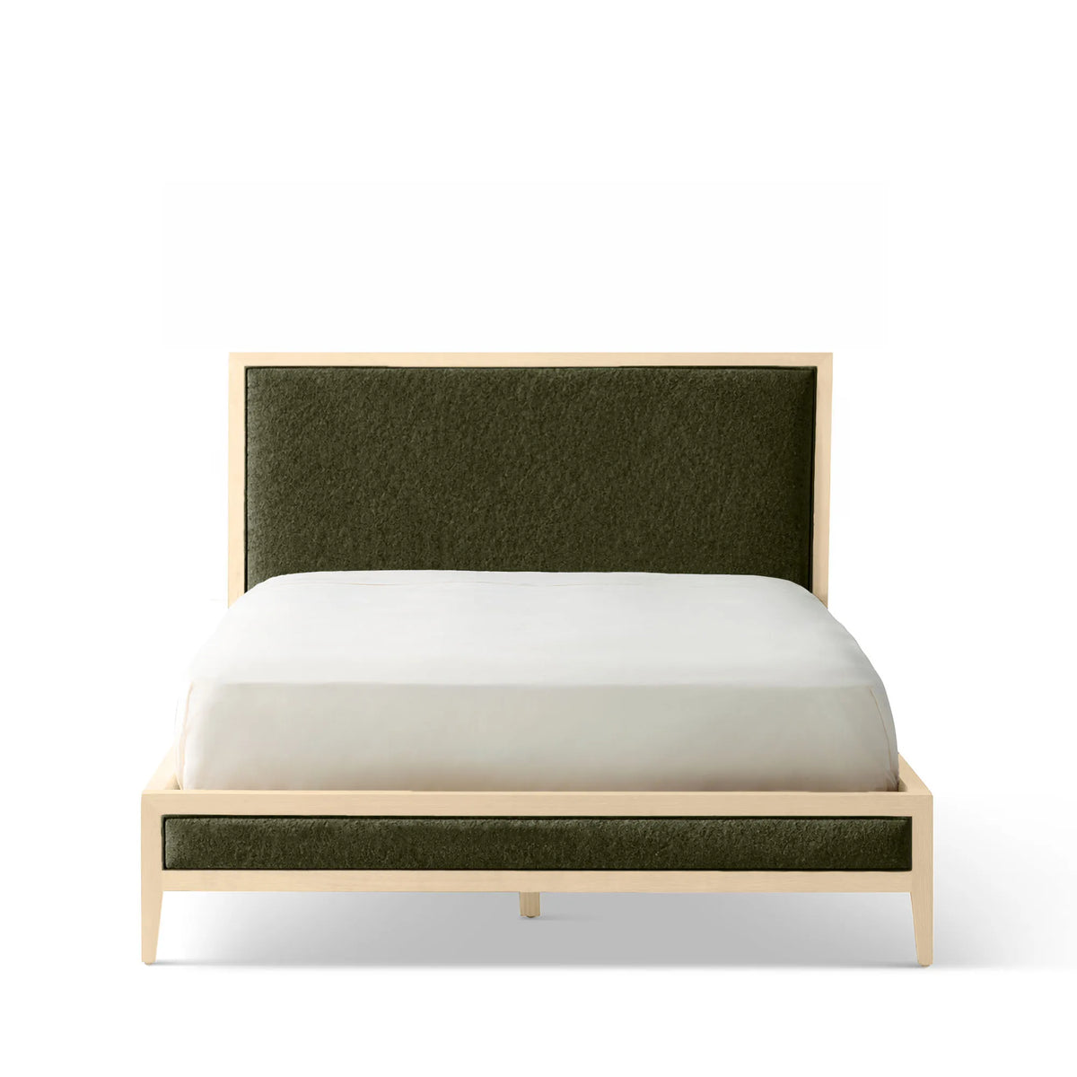 Victoria Upholstered Bed Frame - Standard Headboard - Standard Footboard