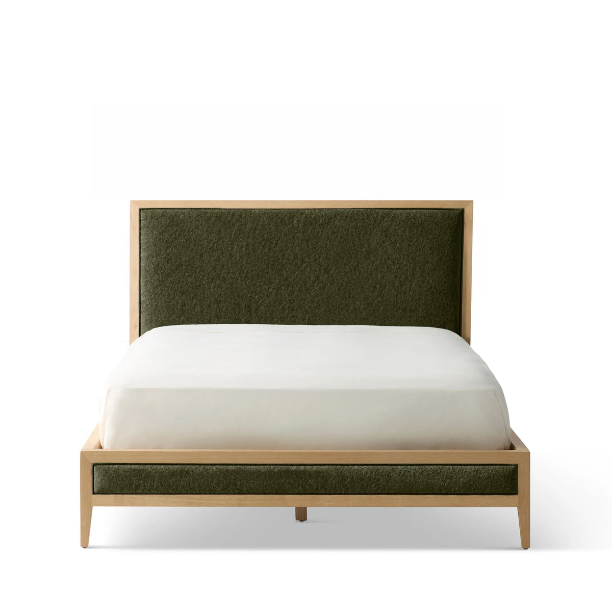 Victoria Upholstered Bed Frame - Standard Headboard - Standard Footboard