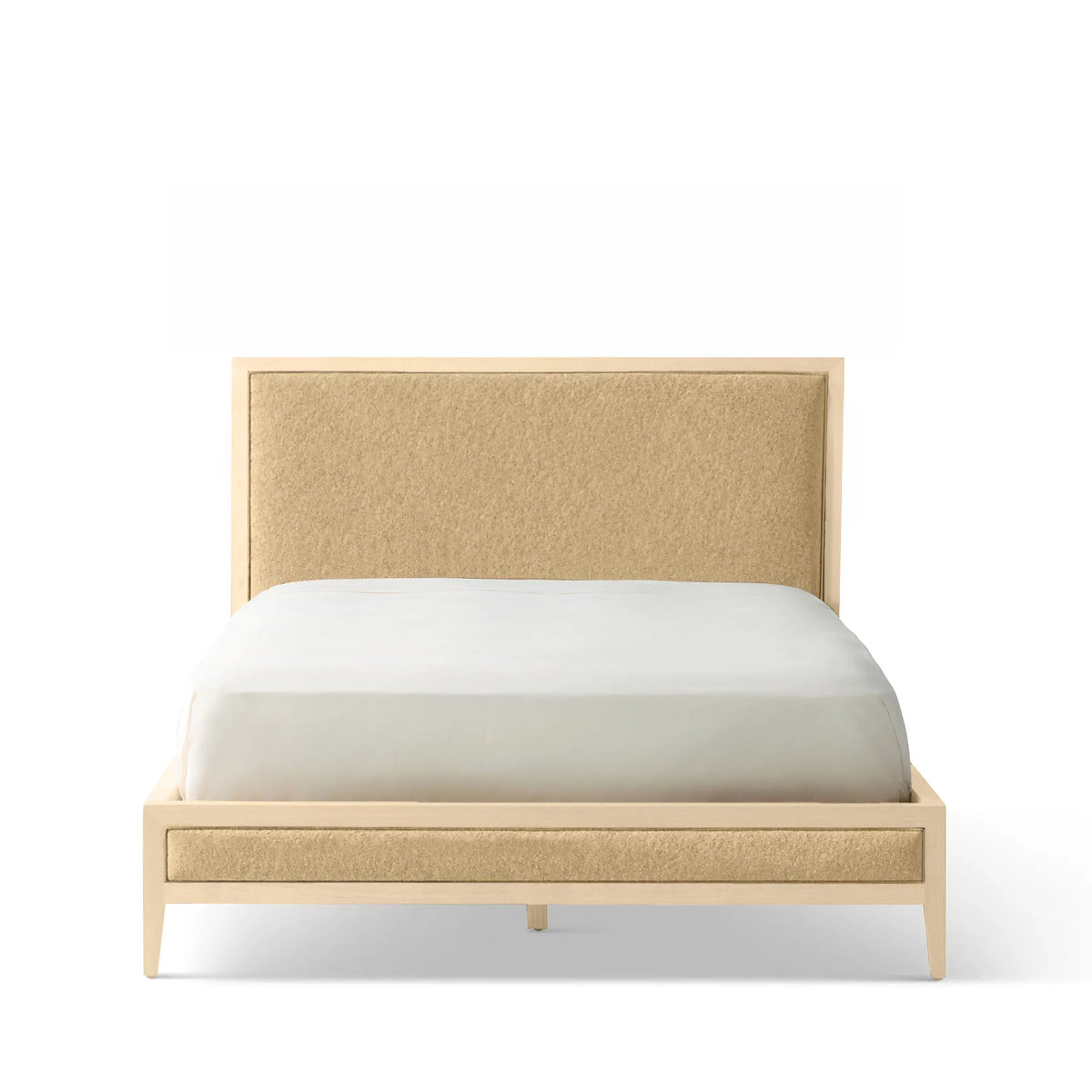 Victoria Upholstered Bed Frame - Standard Headboard - Standard Footboard