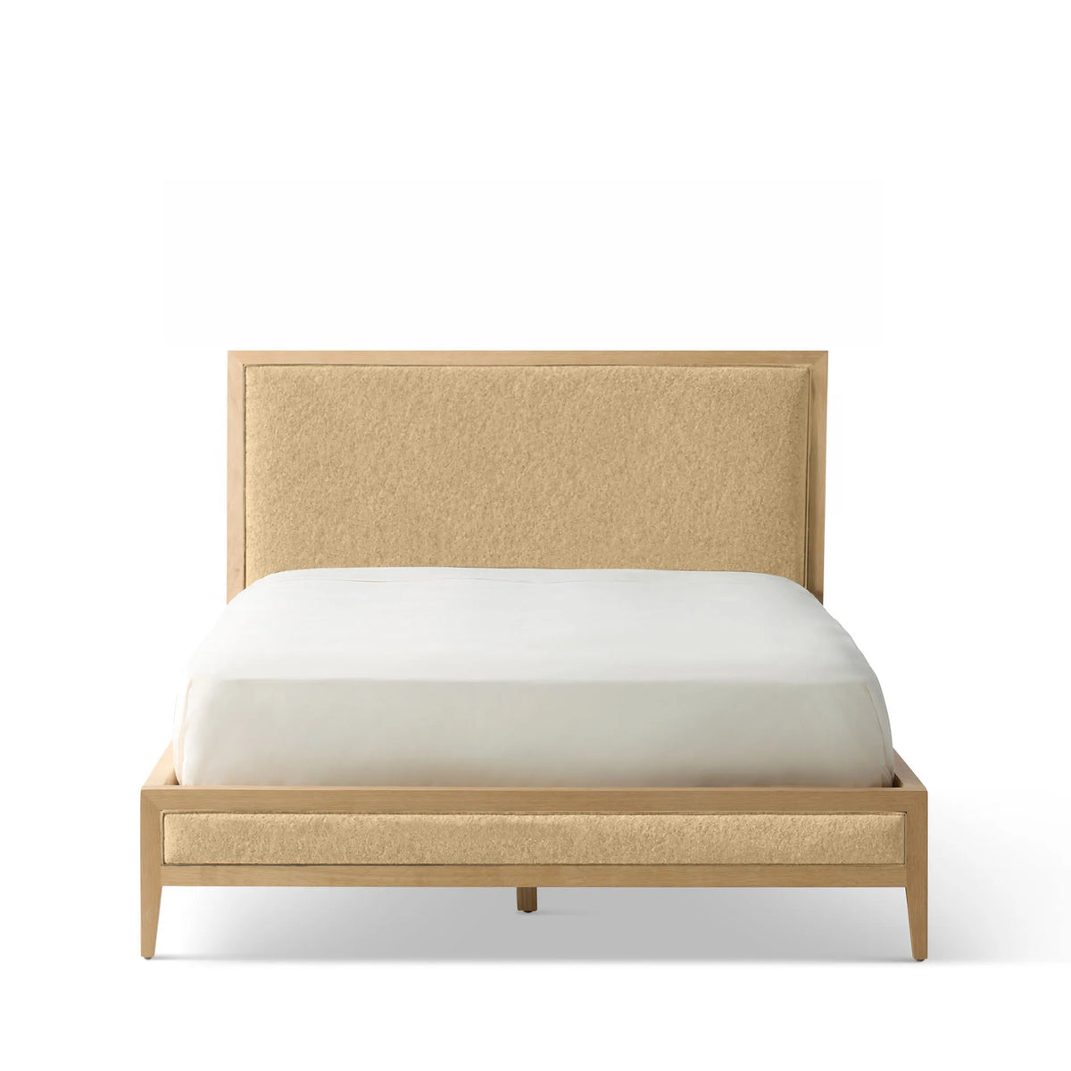 Victoria Upholstered Bed Frame - Standard Headboard - Standard Footboard