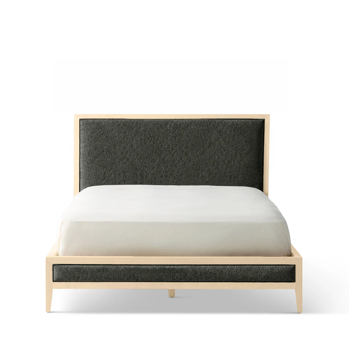 Victoria Upholstered Bed Frame - Standard Headboard - Standard Footboard