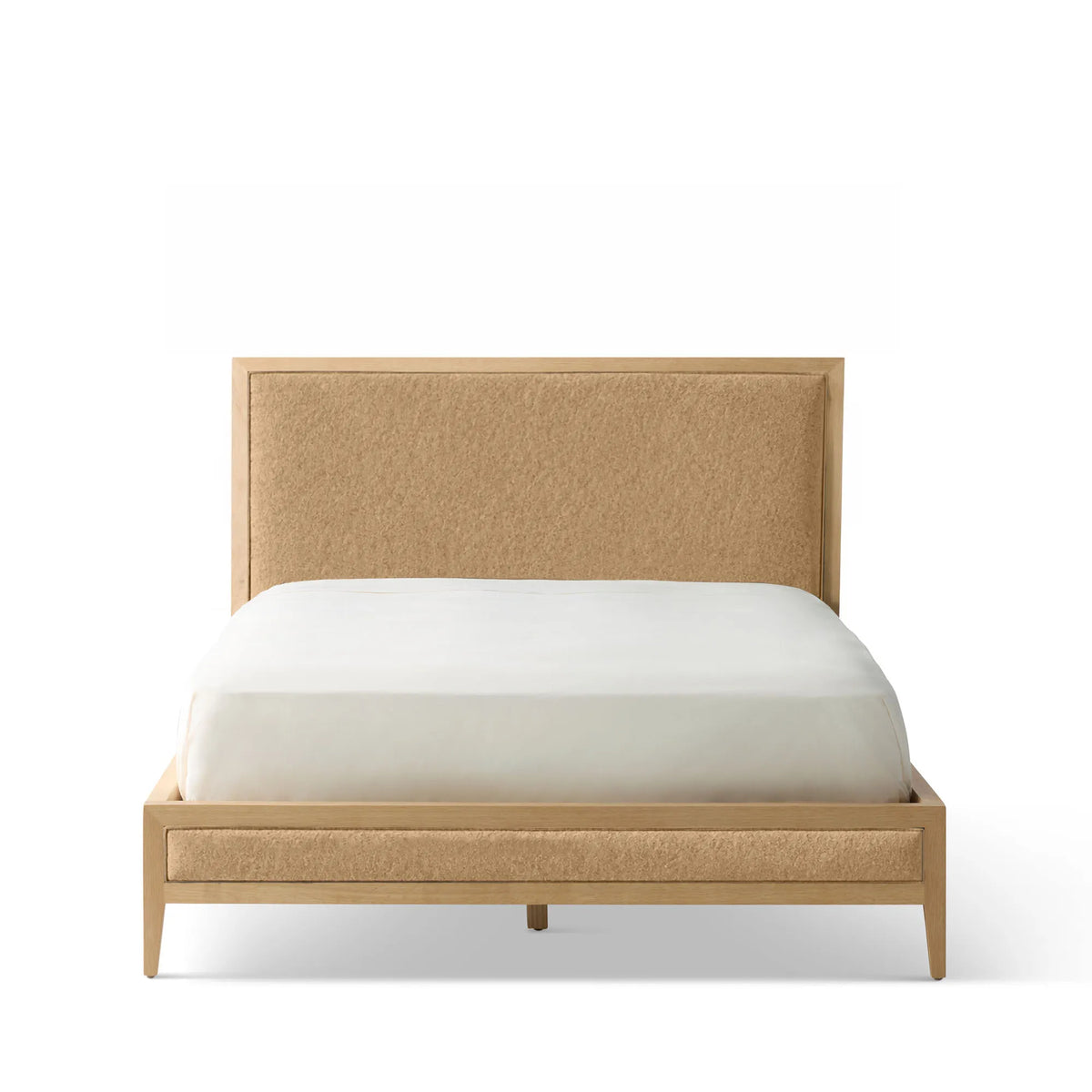 Victoria Upholstered Bed Frame - Standard Headboard - Standard Footboard